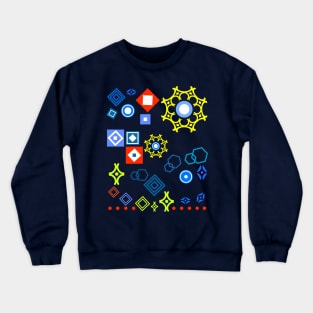 Colorful modern geometry Crewneck Sweatshirt